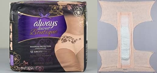 Always Discreet Boutique Underwear