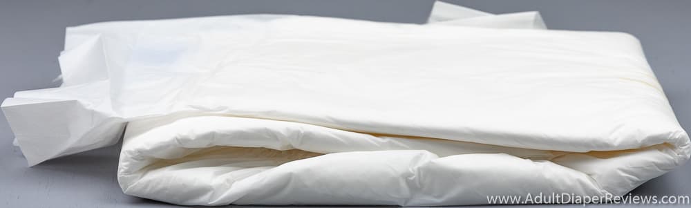 Attends Poly Briefs Medium Folded Showing Thickness