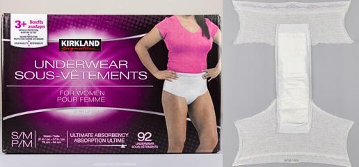 Costco Kirkland Underwear for Women