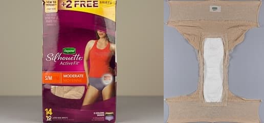 Depend Silhouette Moderate