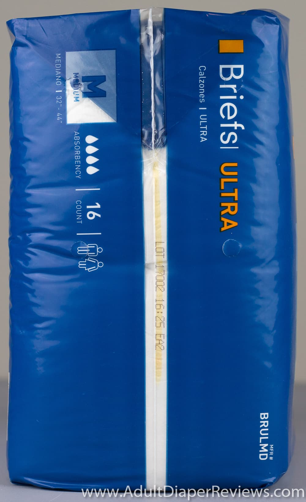 Mckesson Ultra Briefs Size Medium Bag Left