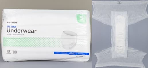McKesson Ultra Adult Underwear Small Review