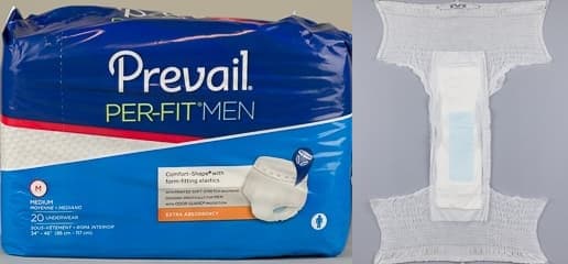Prevail Per-Fit Underwear for Men Medium