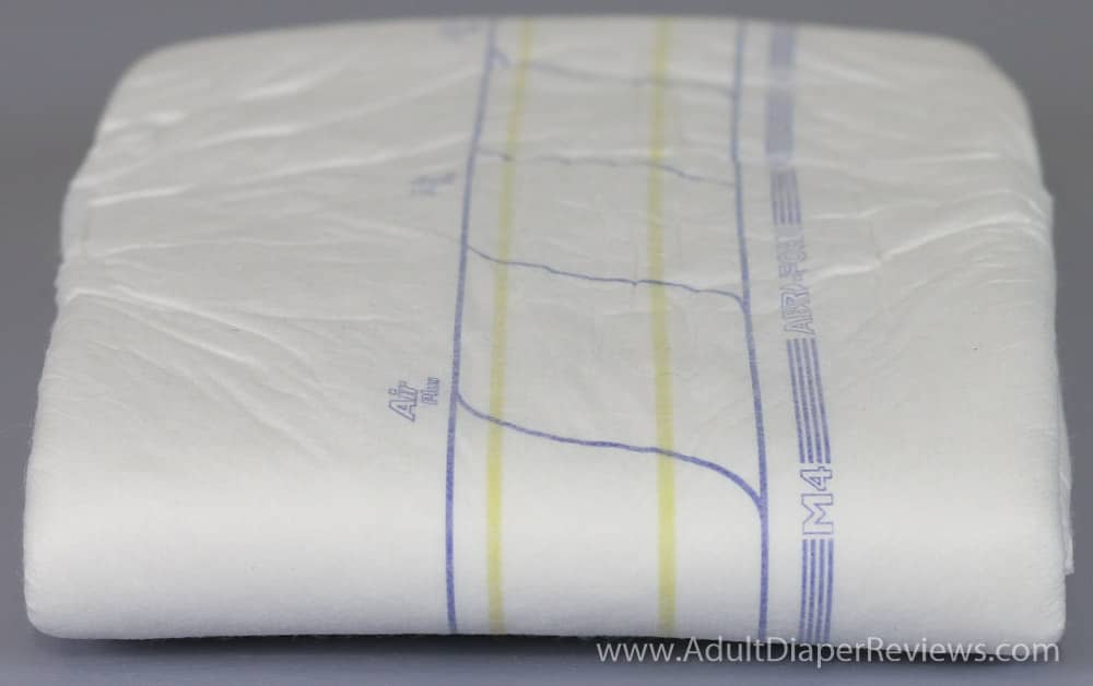 Abena Air Plus diaper folded